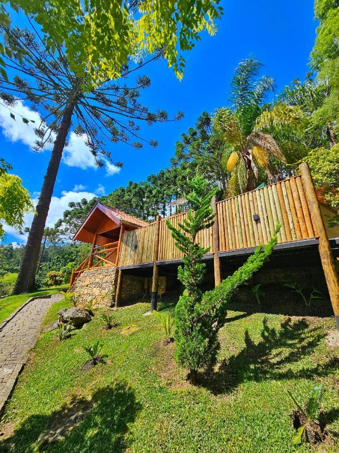 Chales Araucaria E Manaca São Bento do Sapucaí Buitenkant foto