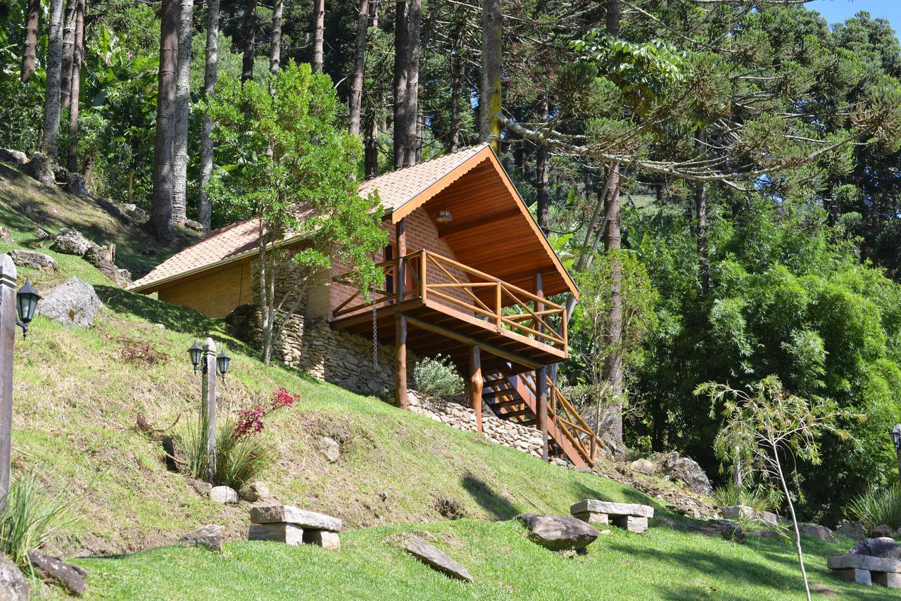 Chales Araucaria E Manaca Villa São Bento do Sapucaí Buitenkant foto